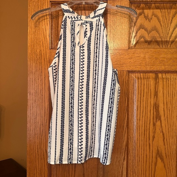 Cupshe navy/white halter - Picture 2 of 8